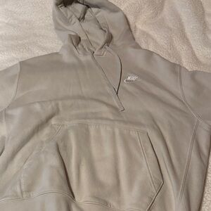 Nike Men's Tan Pullover Hoodie